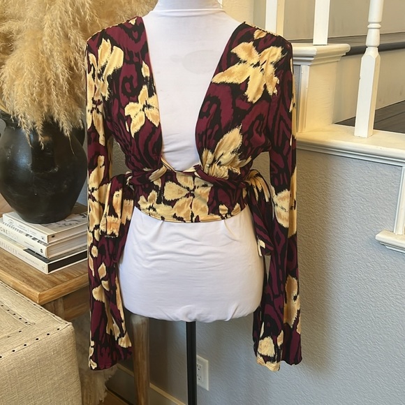 Free People Bali Del Mar Convertible Top Women's Size XS - Picture 3 of 7